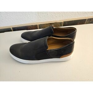 Johnston & Murphy mens shoes Banks Slip On size 10 M Black New without box